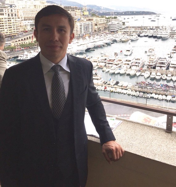 Головкин посетил этап чемпионата «Формулы-1» в Монако