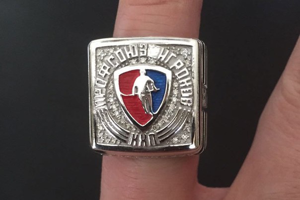 Назаров получит именной перстень за 400 игр в КХЛ от профсоюза игроков