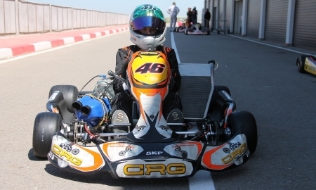 Пилотесса команды Astana Motorsports Любовь Андреева завоевала «бронзу» на первом этапе чемпионата РК по картингу