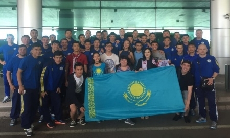Сборная Казахстана прибыла в Китай