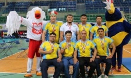 Мангистауcцы стали бронзовыми призерами международного турнира по волейболу сидя