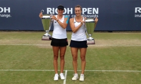 Шведова и Калашникова стали чемпионками парных соревнований в Хертогенбосе