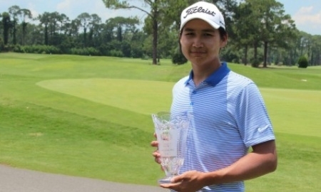 Казахстанский гольфист Тулеубаев выиграл престижный юниорский турнир в США