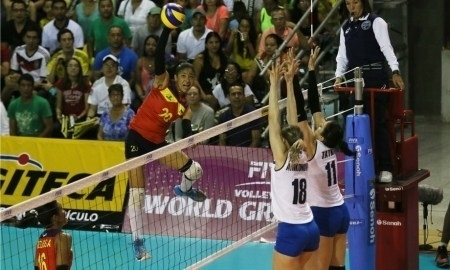 Казахстанки вышли в финал третьего дивизиона Гран-при