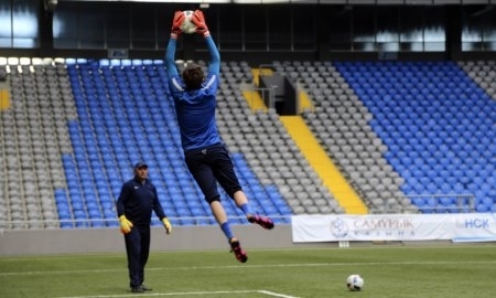 «Иртыш» провел предыгровую тренировку в Астане