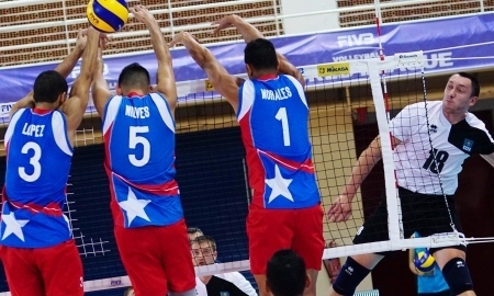 Казахстан уступил Пуэрто-Рико на предварительном этапе Мировой лиги