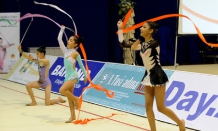 Азербайджан заявил четырех гимнасток на турнир в Астану