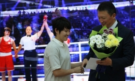 В Астане вручили премии призёрам чемпионатов мира и Азии