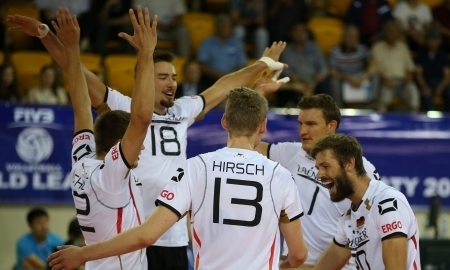 Казахстанские волейболисты проиграли Германии