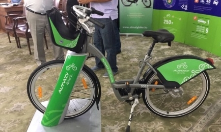 50 велостанций проекта Almaty bike запустят в центре Алматы в сентябре