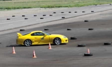 Первый этап Кубка Казахстана по автослалому стартовал в Астане