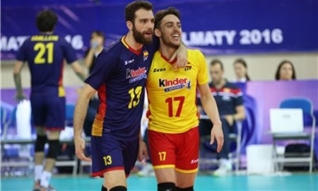 Казахстанские волейболисты проиграли Испании