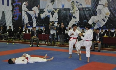 Мангистауская команда заняла второе место в чемпионате РК по карате-до