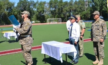 Рыспаев принял военную присягу