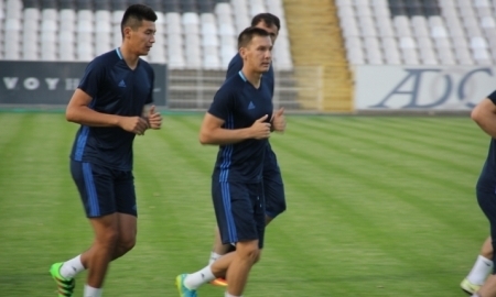 «Ордабасы» прибыл в Белград и провел тренировку