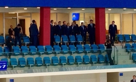 Президент РК посетил крытый олимпийский бассейн в Астане