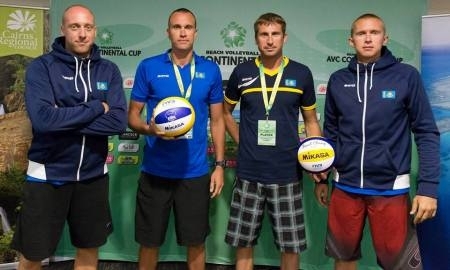 Казахстанские пляжники стали бронзовыми призерами Континентального Кубка AVC