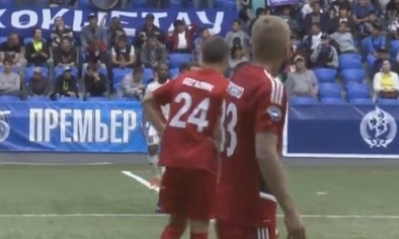 Видео гола Куаныша Бегалина в матче Премьер-Лиги «Окжетпес» — «Акжайык»