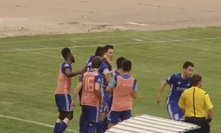 Видео гола Джордже Деспотовича в матче Премьер-Лиги «Тараз» — «Астана» 0:2