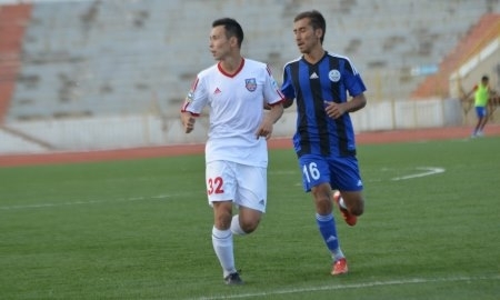 Фоторепортаж с матча Первой лиги «Шахтёр-Булат» — «Махтаарал» 1:2 