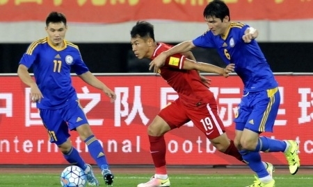 Фоторепортаж с товарищеского матча Китай — Казахстан 0:1