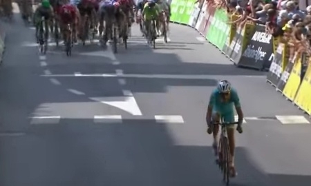 Видео победного финиша Ару на третьем этапе «Критериум Дофине — 2016»