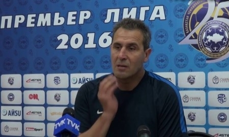 Видео послематчевой пресс-конференции Димитрова игры Премьер-Лиги «Ордабасы» — «Иртыш» 2:0