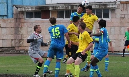 Фоторепортаж с матча Первой лиги «Экибастуз» — «Каспий» 0:0