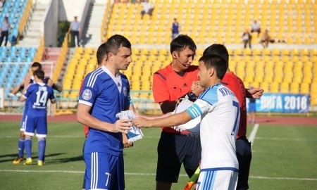 Фоторепортаж с матча Премьер-Лиги «Ордабасы» — «Окжетпес» 2:2