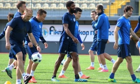 Фоторепортаж с тренировки «Окжетпеса» перед матчем с «Актобе»