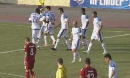 Видео гола Суюмбаева в матче Премьер-Лиги «Акжайык» — «Ордабасы»