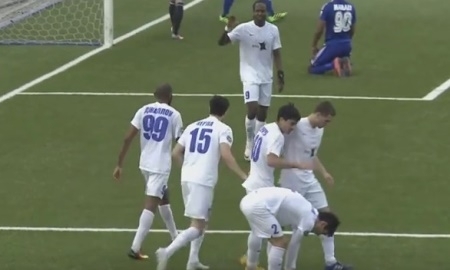 Видео гола Джаллоу в матче Премьер-Лиги «Иртыш» — «Жетысу»