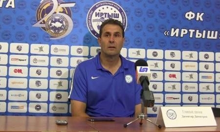 Видео послематчевой пресс-конференции Димитрова игры Премьер-Лиги «Иртыш» — «Жетысу» 3:1