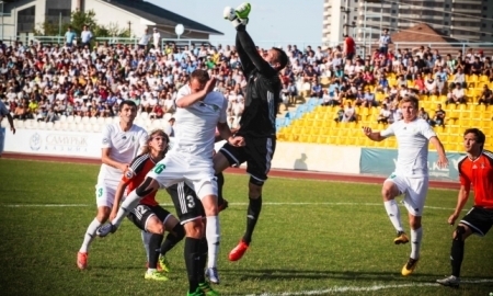 Фоторепортаж с матча Премьер-Лиги «Атырау» — «Шахтер» 0:0