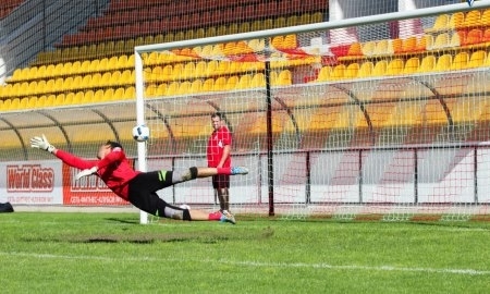 Фоторепортаж с тренировки «Актобе» перед матчем Лиги Европы с МТК