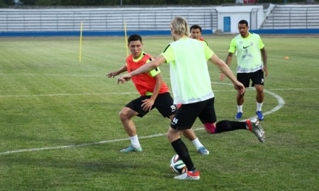 Видео тренировки «Кайрата» в Албании