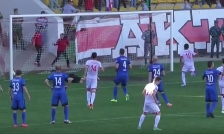 Видео гола Жалмукана в матче Лиги Европы «Актобе» — «МТК Будапешт»