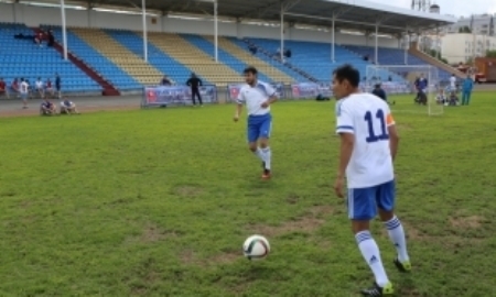 В столице проходит массовый футбольный фестиваль
