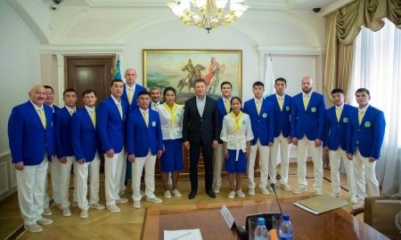 Президент НОК РК и министр культуры и спорта встретились с олимпийцами