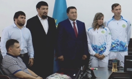 Павлодарских спортсменов проводили на Олимпиаду-2016
