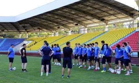 «Иртыш» провел предыгровую тренировку в Таразе