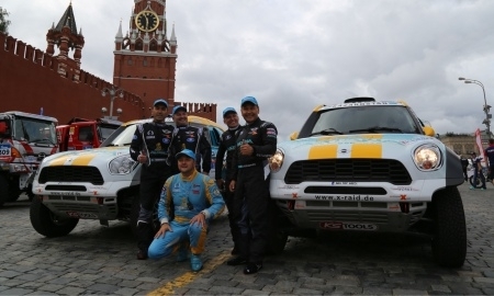 Astana Motorsports успешно прошла техническую проверку ралли-марафона «Шелковый путь-2016»