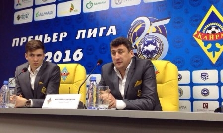 Кахабер Цхададзе: «Первый тайм получился вязкий»