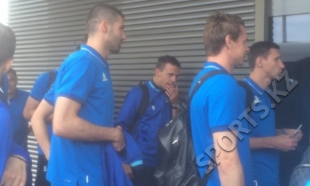 «Астана» прибыла в Вильнюс