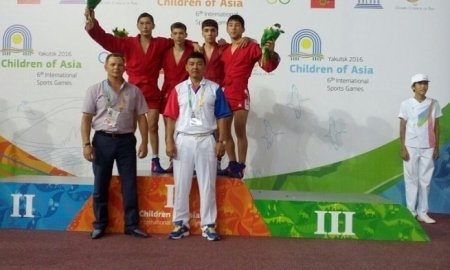 Самбист из Актау стал бронзовым призером игр «Дети Азии» в Якутии