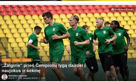 «„Жальгирис“ повторит прошлогодний сценарий „Астаны“». Обзор литовских СМИ и мнений болельщиков о предстоящих матчах «Жальгирис» — «Астана»