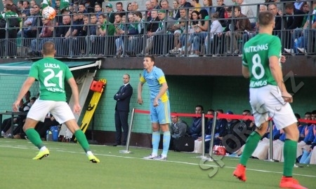 Статистика матча Лиги Чемпионов «Жальгирис» — «Астана» 0:0