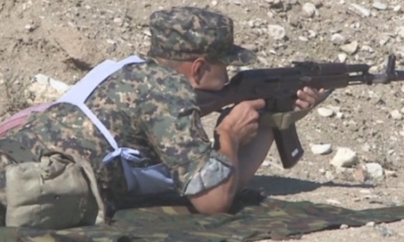 Соревнования по пулевой стрельбе из штатного оружия состоялись в Актау