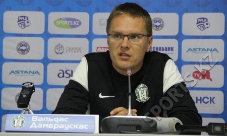 Вальдас Дамбраускас: «Завтра мы способны переписать историю литовского футбола»