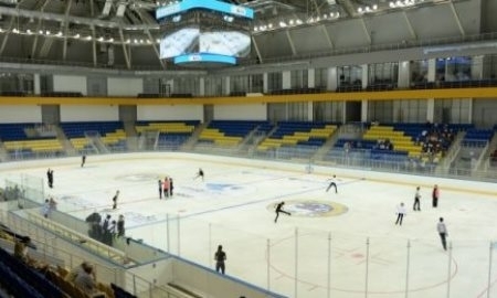 В Алматы презентовали каток Ледовой арены на 3000 мест